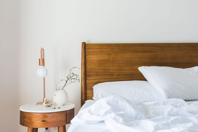 blankets and mattress